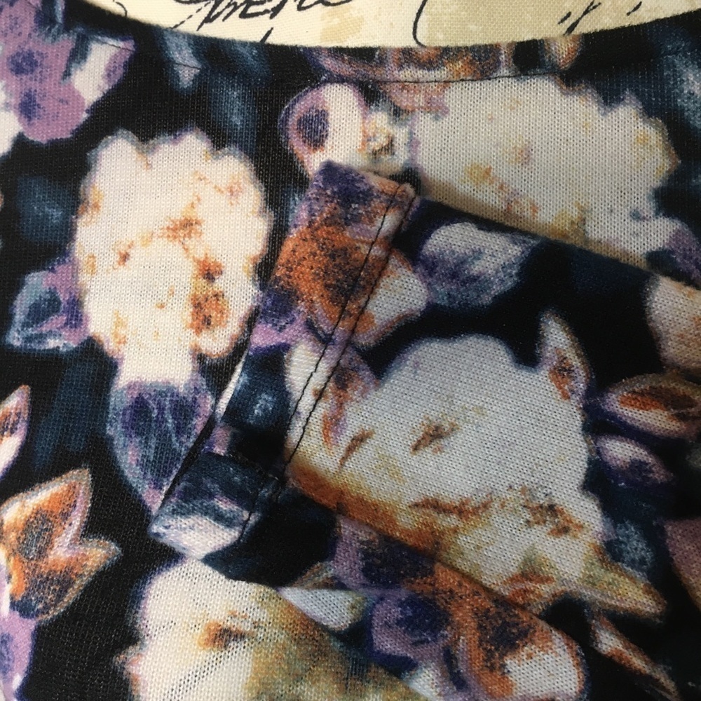 Oeuvre long sleeve floral sweater dress - Picture 5 of 7